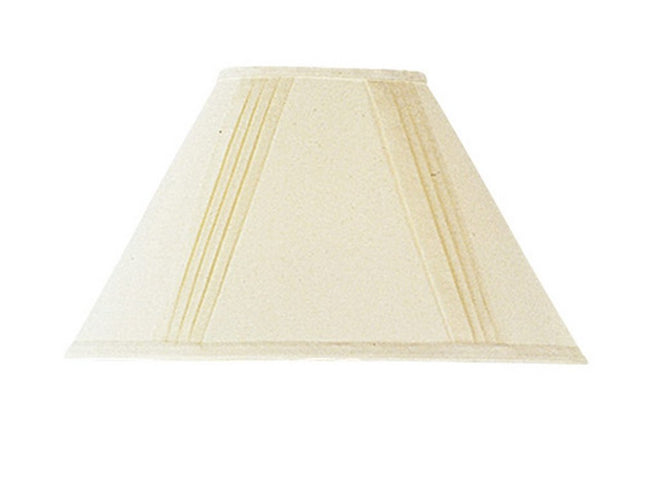 Off White Linen Pleated Empire Lamp Shade