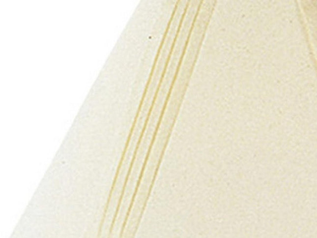 Off White Linen Pleated Empire Lamp Shade