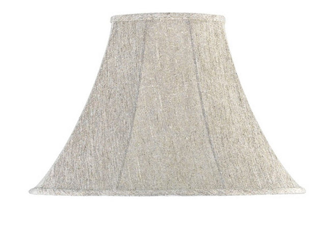 Light Gray Linen Plain Bell Lamp Shade