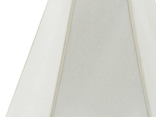 Eggshell Linen Piped Empire Lamp Shade