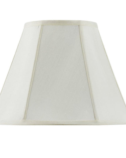 Eggshell Linen Piped Empire Lamp Shade