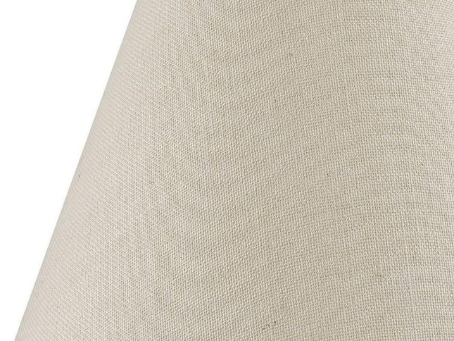 Light Brown Burlap Plain Drum Lamp Shade