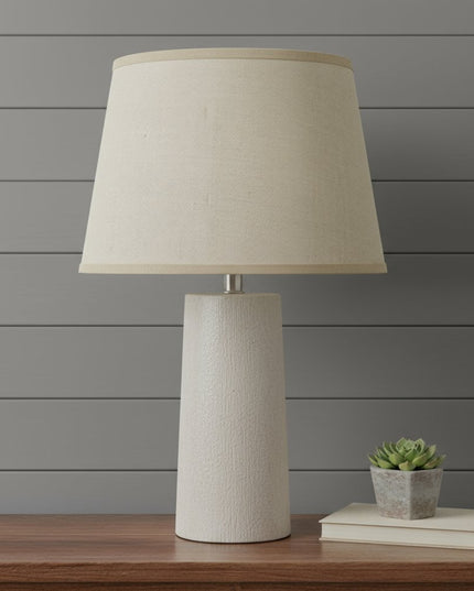 Light Brown Burlap Plain Drum Lamp Shade