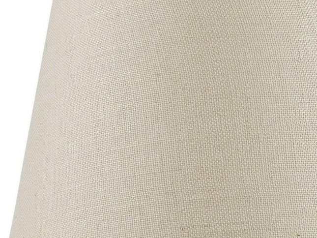 Light Brown Burlap Plain Drum Lamp Shade