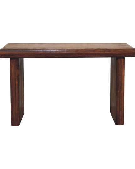 32" Chestnut Solid Wood Solid Coffee Table