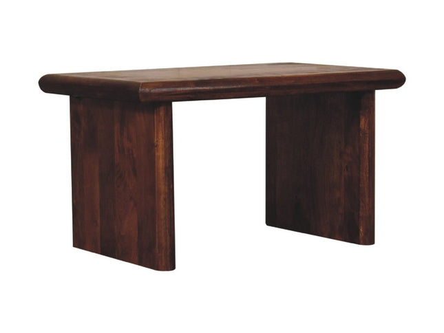 32" Chestnut Solid Wood Solid Coffee Table