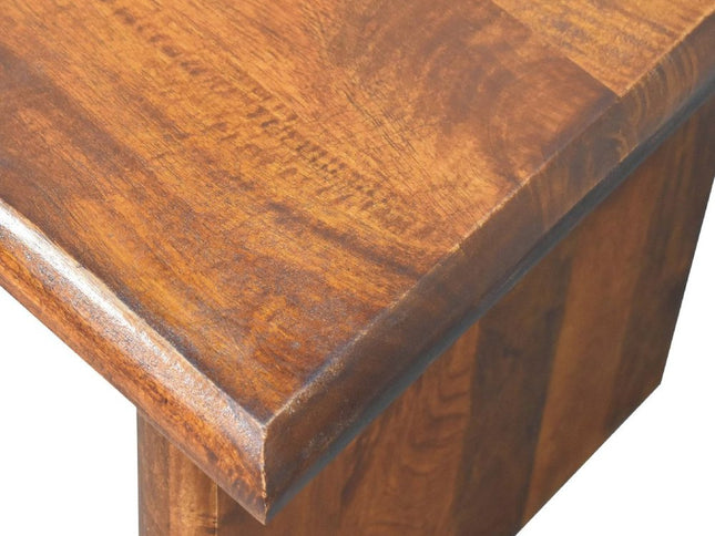 32" Chestnut Solid Wood Solid Coffee Table