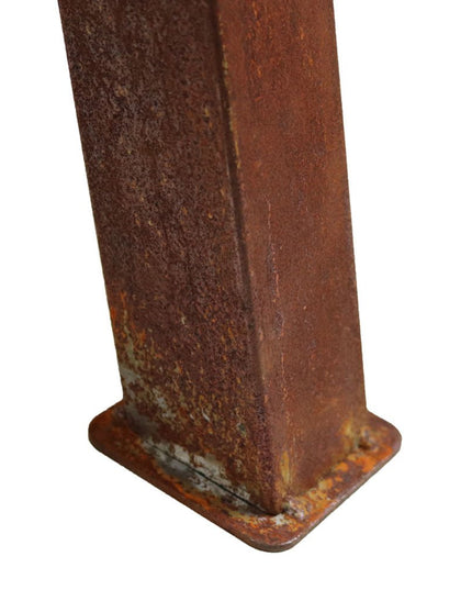 34" Rust Steel Wood Burning Round Fire pit