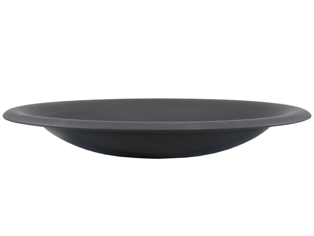 33" Black Steel Wood Burning Round Fire pit