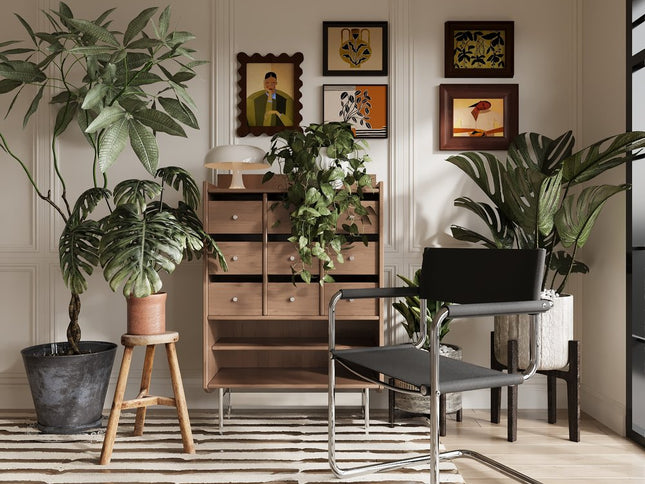 23" Silver And Black Genuine Leather and Stainless Steel Arm Chair