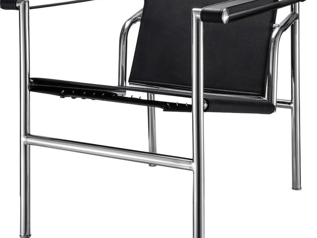 24" Silver Stainless Steel Arm Chair