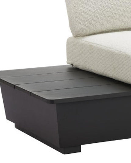 79" Beige Polypropylene Sofa