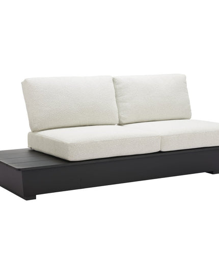 79" Beige Polypropylene Sofa