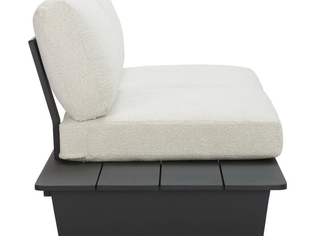 79" Beige Polypropylene Sofa