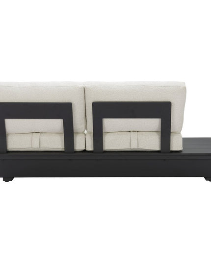 79" Beige Polypropylene Sofa