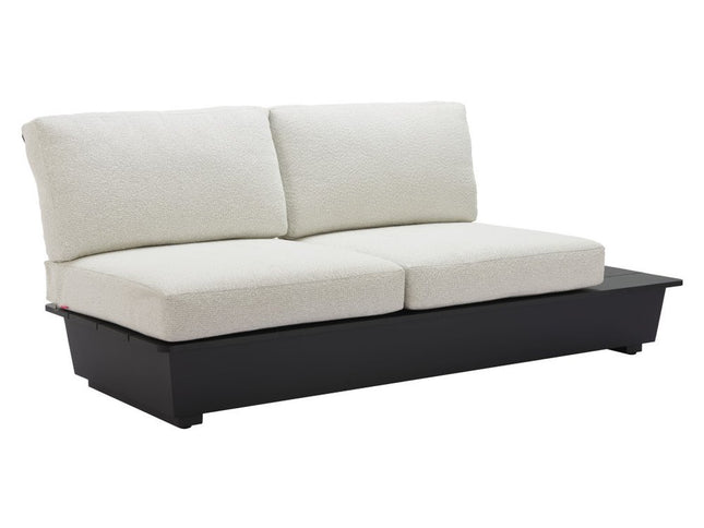 79" Beige Polypropylene Sofa