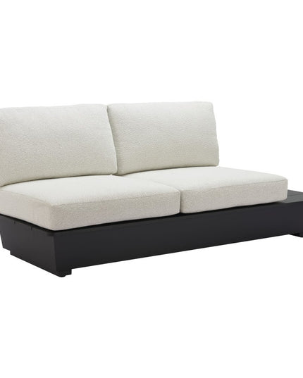 79" Beige Polypropylene Sofa