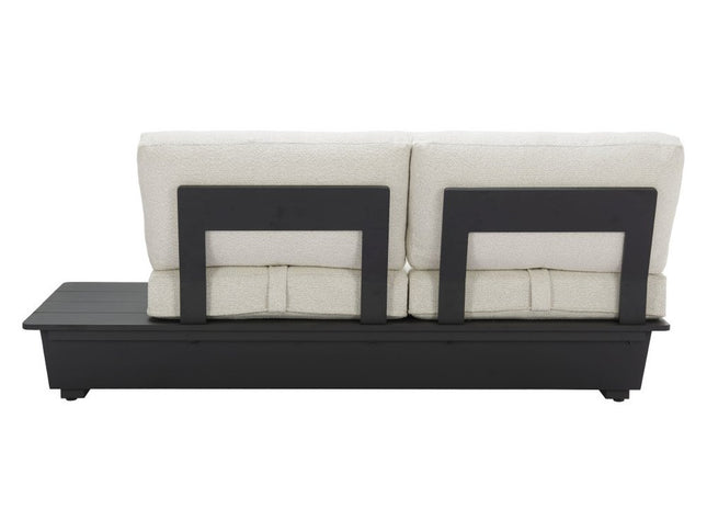 79" Beige Polypropylene Sofa