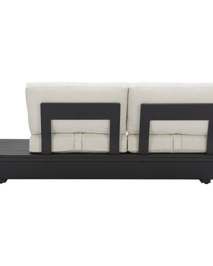 79" Beige Polypropylene Sofa