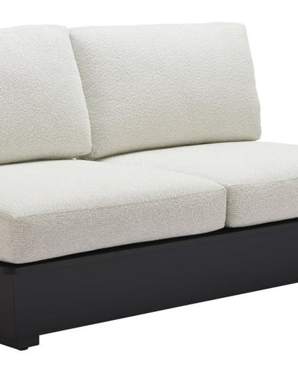 79" Beige Polypropylene Sofa