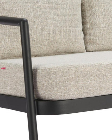 50" Beige Polypropylene Sofa