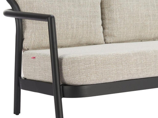 50" Beige Polypropylene Sofa