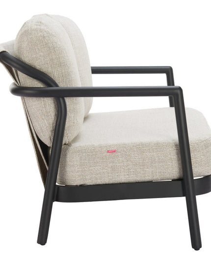 50" Beige Polypropylene Sofa