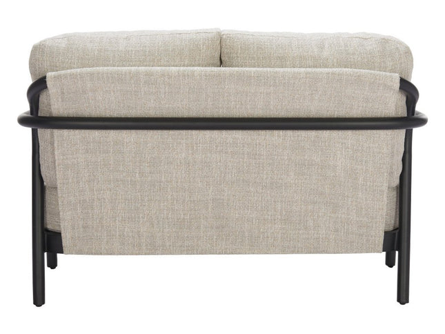 50" Beige Polypropylene Sofa