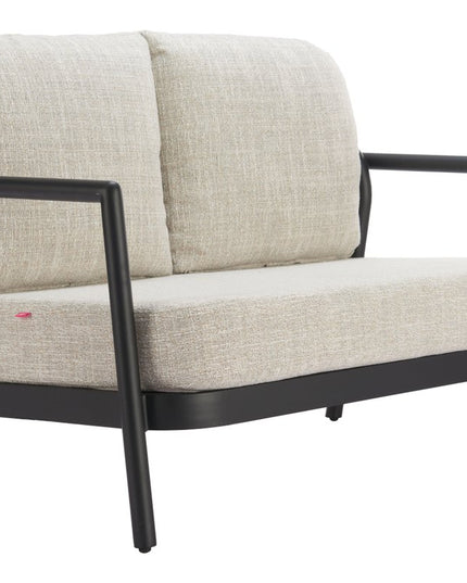 50" Beige Polypropylene Sofa