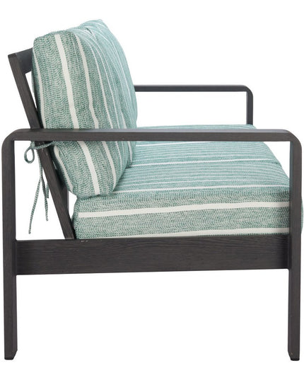 83" Green Polypropylene Sofa