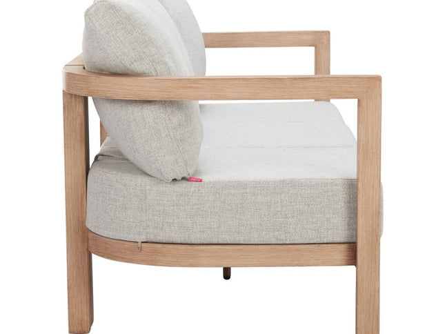 79" Gray Polypropylene Sofa