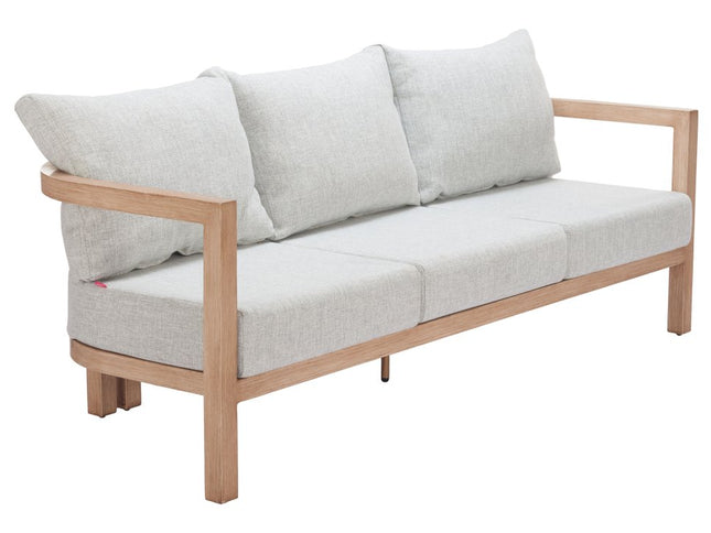 79" Gray Polypropylene Sofa