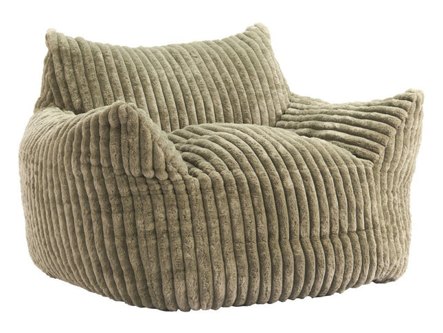 40" Green Upholstered Arm Chair