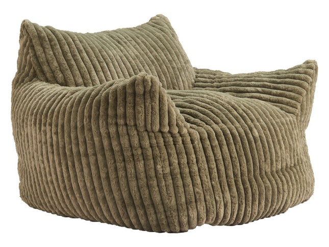 40" Green Upholstered Arm Chair