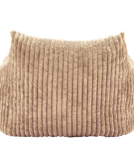 40" Beige Upholstered Arm Chair