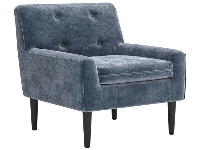 30" Gray Upholstered Arm Chair