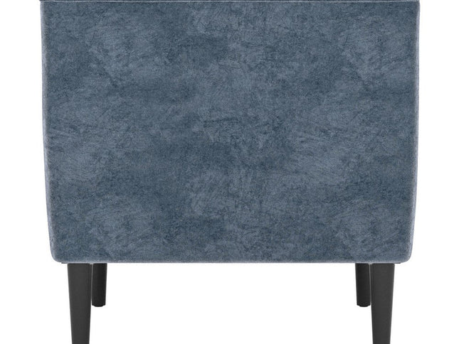 30" Gray Upholstered Arm Chair