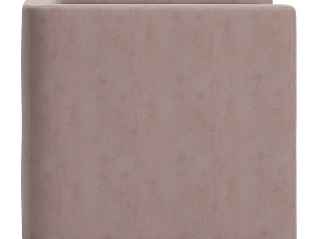 35" Taupe Upholstered Arm Chair