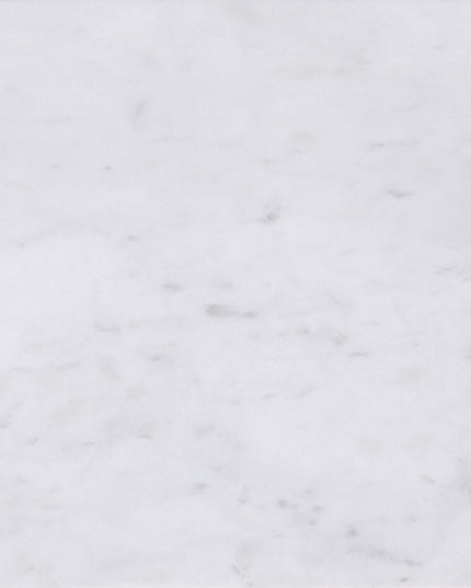 Set of Two 35" White and Black Genuine Marble and Solid Wood Oval Solid Console Tables