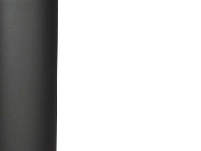 43" Black and Gold Genuine Marble and Steel Double Pedestal Console Table