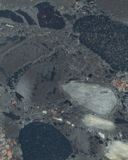 43" Black and Gold Genuine Marble and Steel Double Pedestal Console Table