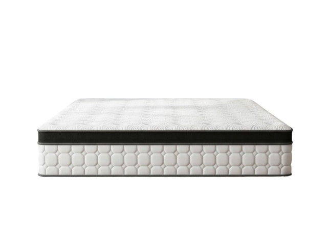 12" Hybrid Pocket Coil Gel Memory Foam Twin Mattress