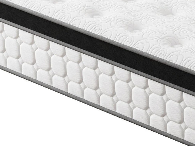 12" Hybrid Pocket Coil Gel Memory Foam Twin Mattress