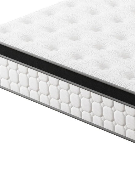 12" Hybrid Pocket Coil Gel Memory Foam Twin Mattress