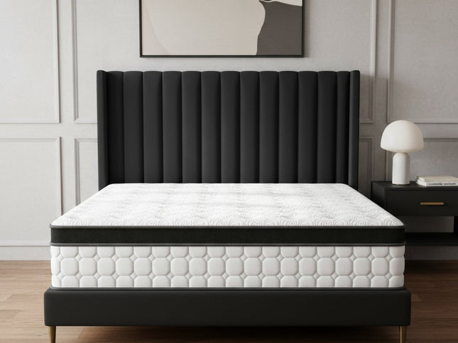 12" Hybrid Pocket Coil Gel Memory Foam Full Double Mattress