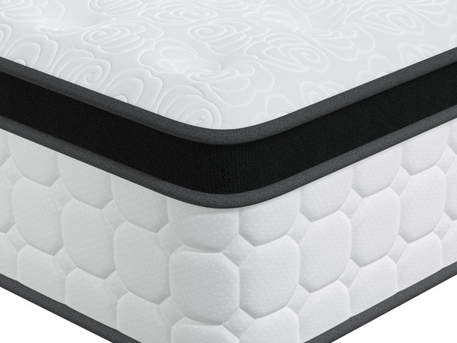 12" Hybrid Pocket Coil Gel Memory Foam Full Double Mattress