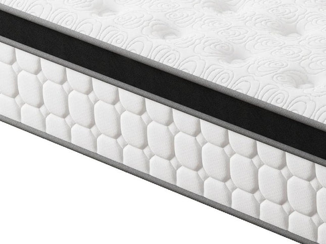 12" Hybrid Pocket Coil Gel Memory Foam Full Double Mattress