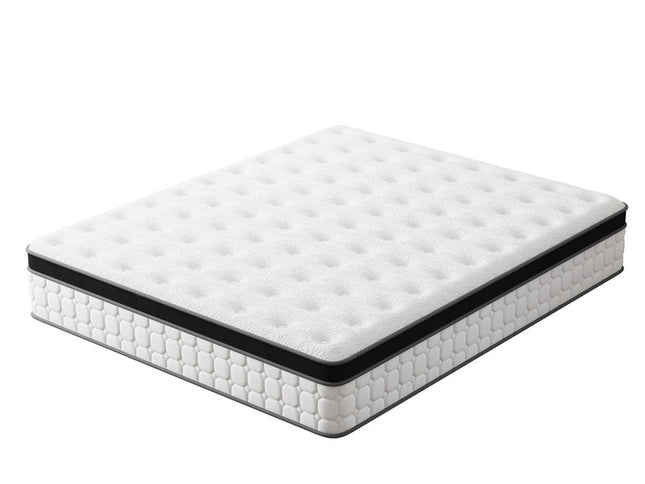 12" Hybrid Pocket Coil Gel Memory Foam Full Double Mattress