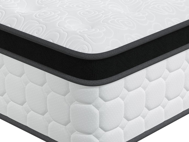 12" Hybrid Pocket Coil Gel Memory Foam King Mattress