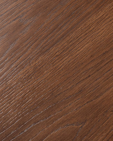 24" Brown Wood Square Cross Legs End Table